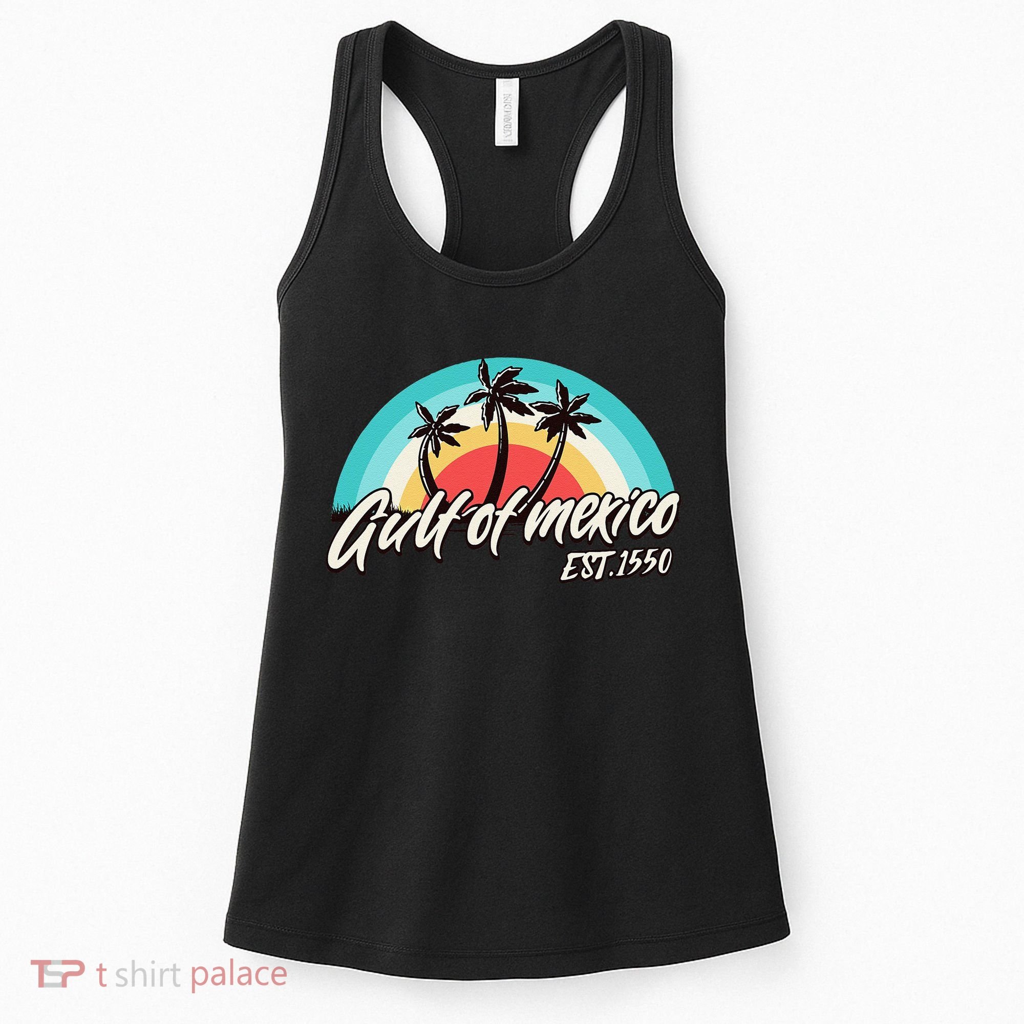 Gulf Of Mexico Est 1550 Women's Tank Top
