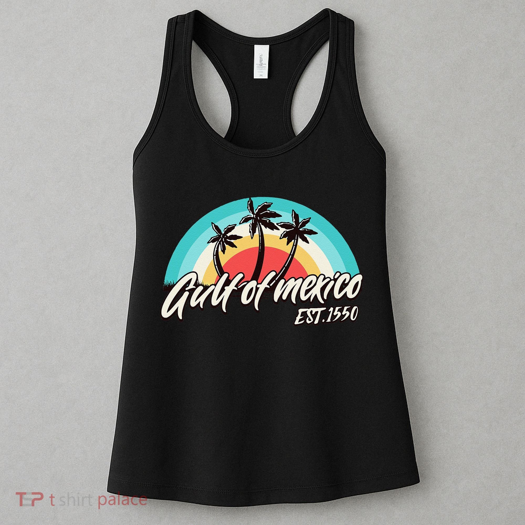 Gulf Of Mexico Est 1550 Women's Tank Top