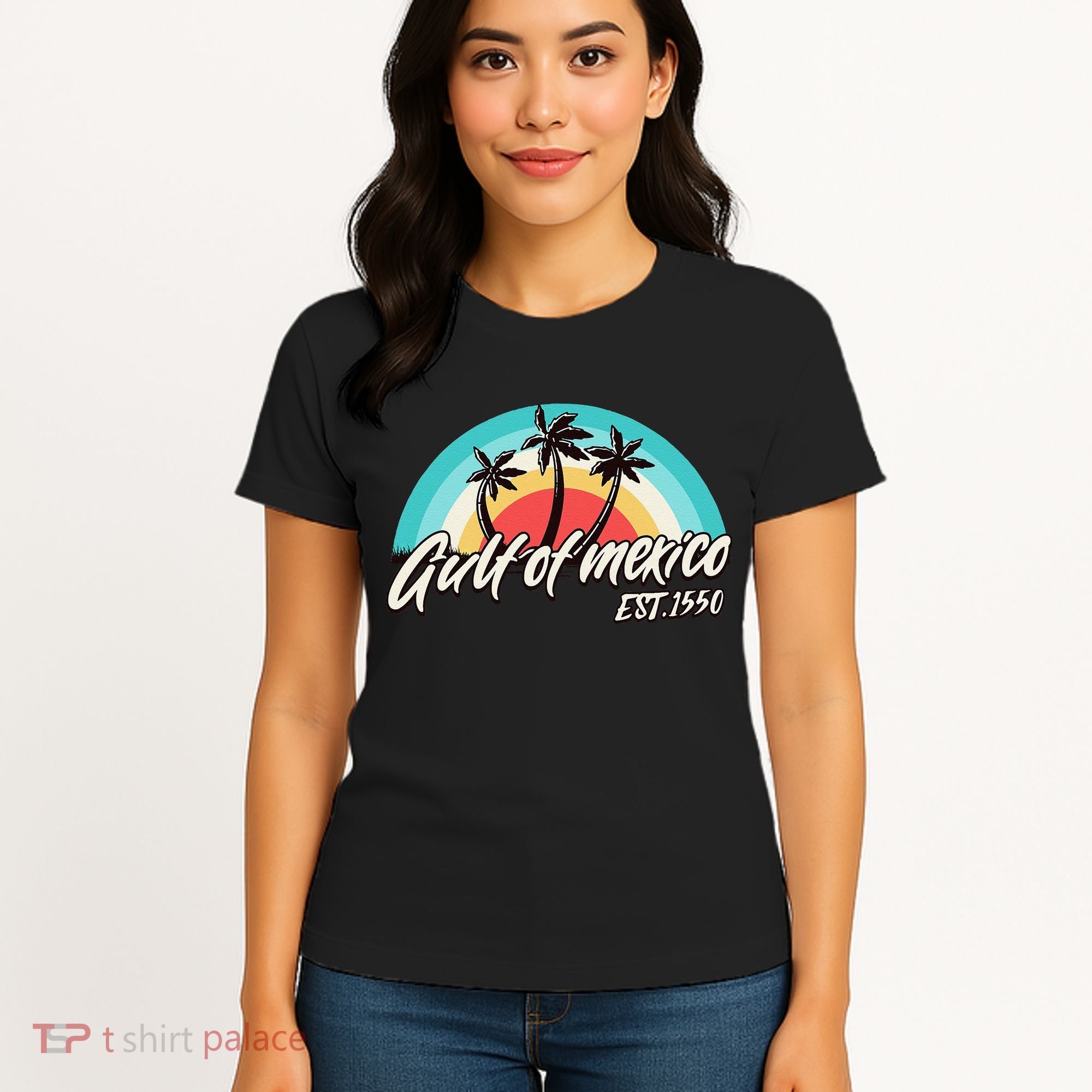 Gulf Of Mexico Est 1550 Women's T-Shirt