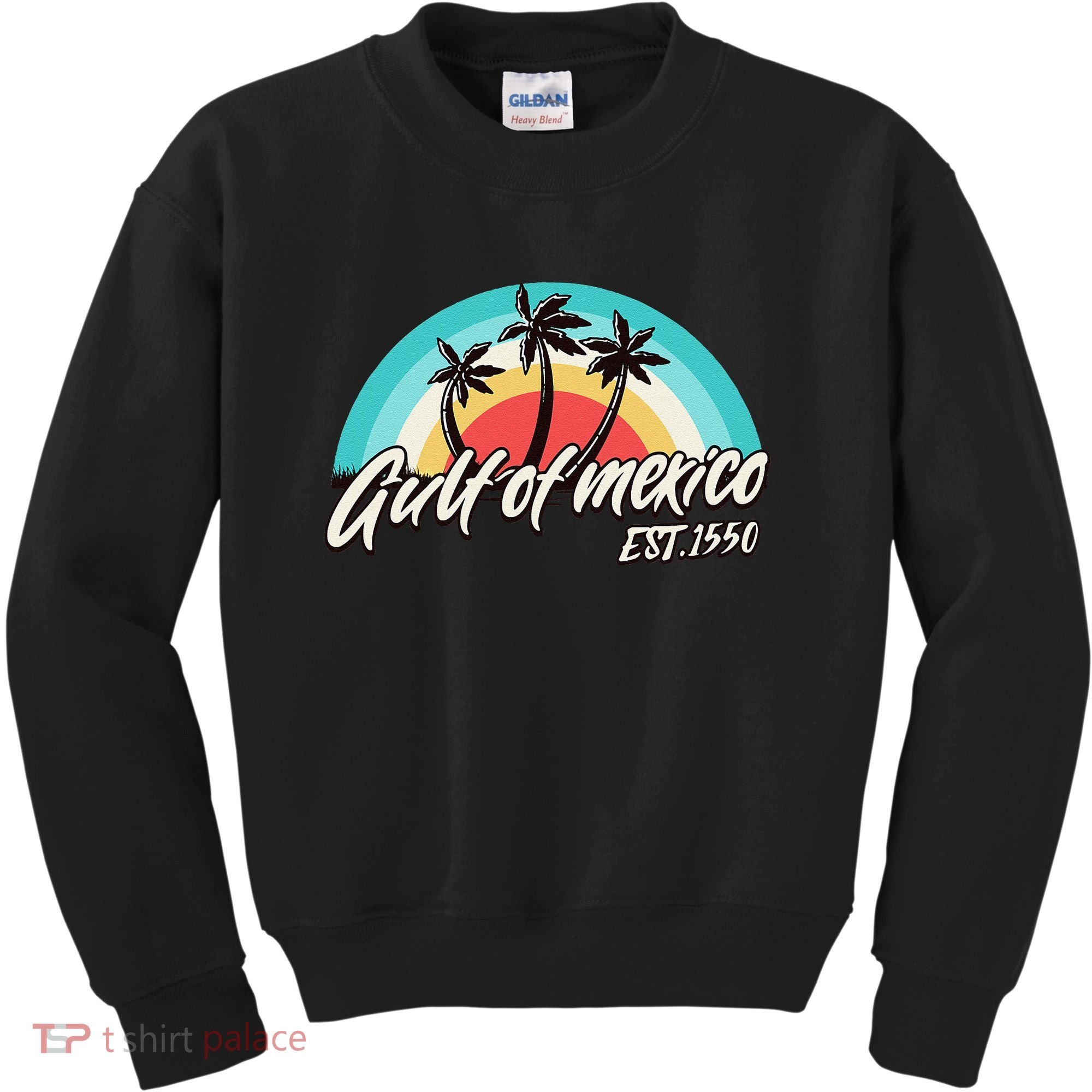Gulf Of Mexico Est 1550 Kids Sweatshirt