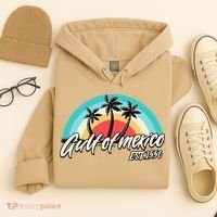 Gulf Of Mexico Est 1550 Hoodie thumb 4