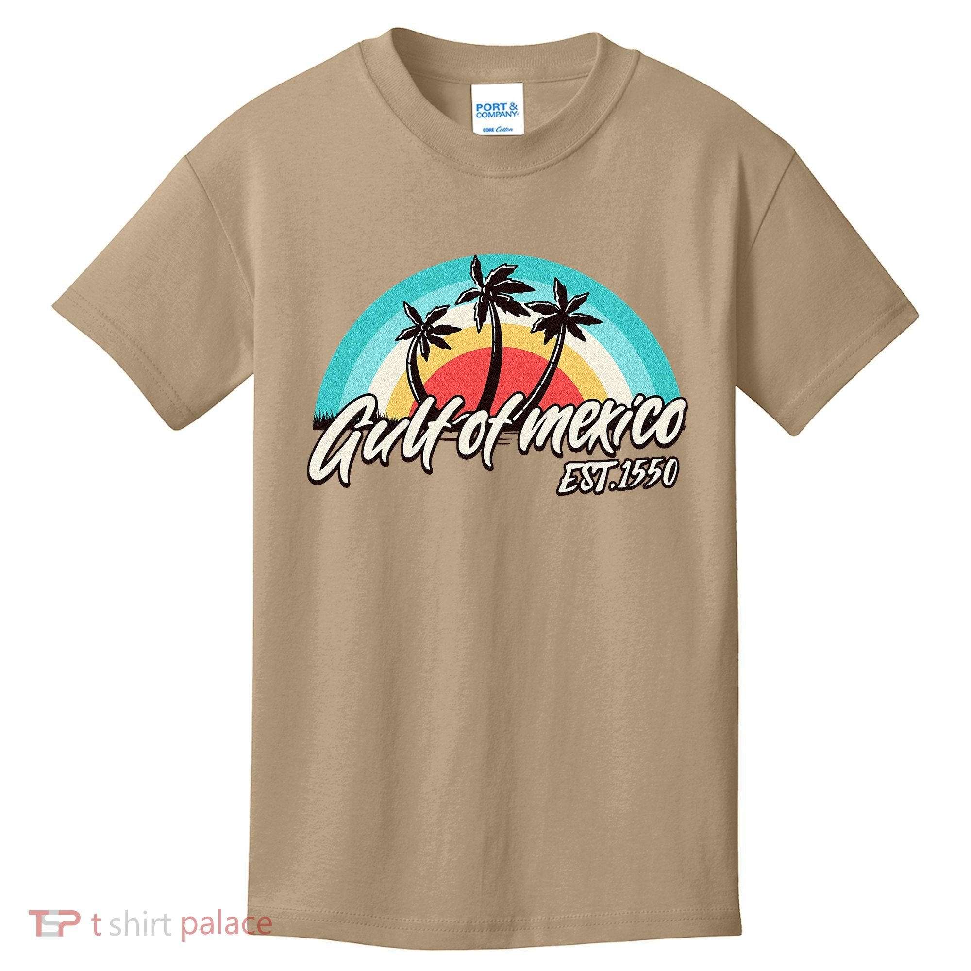 Gulf Of Mexico Est 1550 Kids T-Shirt