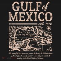 Gulf Of Mexico 1672 Historic Map Retro Gulfo Men Women Kids  Women's Tank Top thumb 5