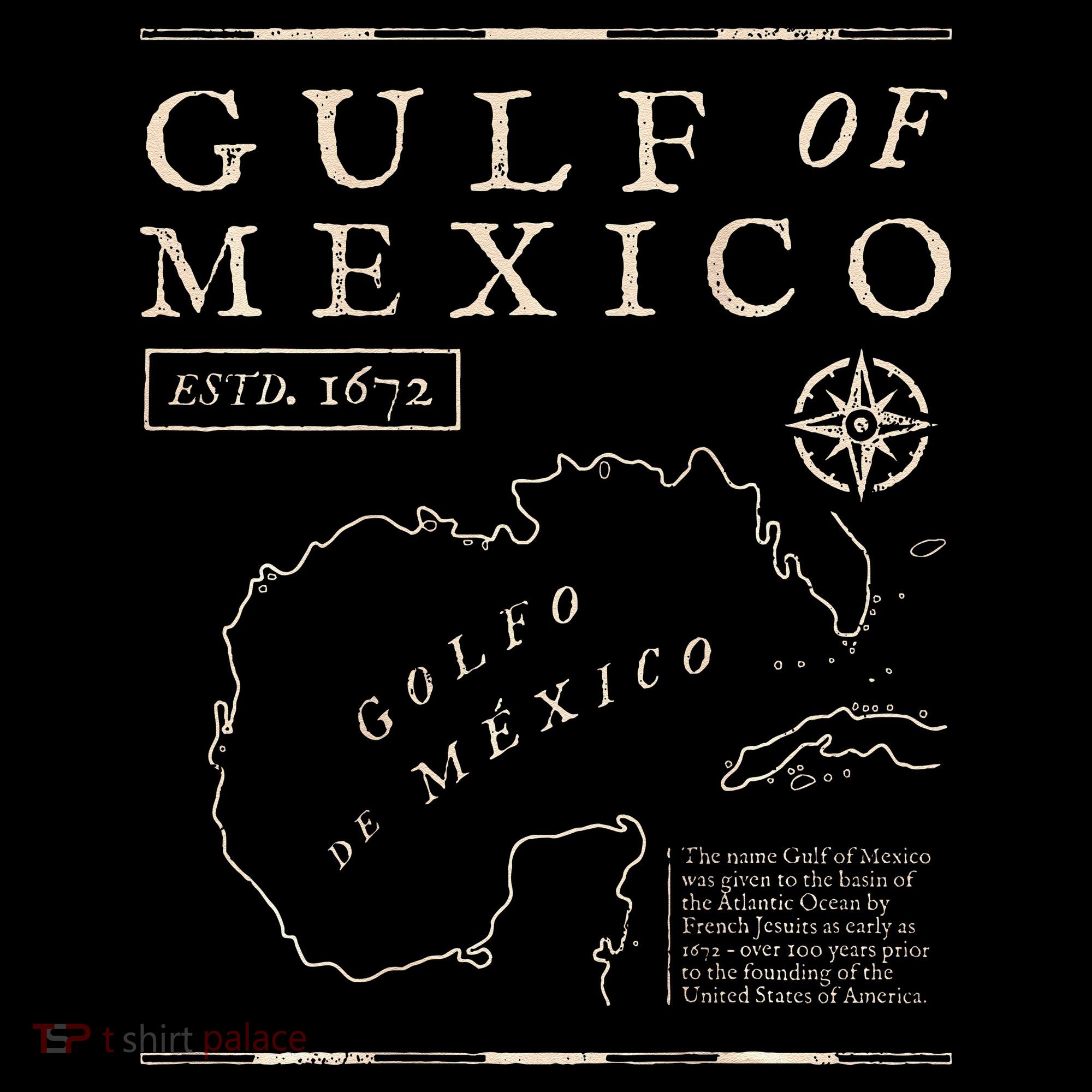 Gulf Of Mexico 1672 Historic Map De MéXico Coffee Mug