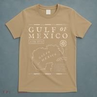 Gulf Of Mexico 1672 Historic Map De MéXico T-Shirt thumb 5