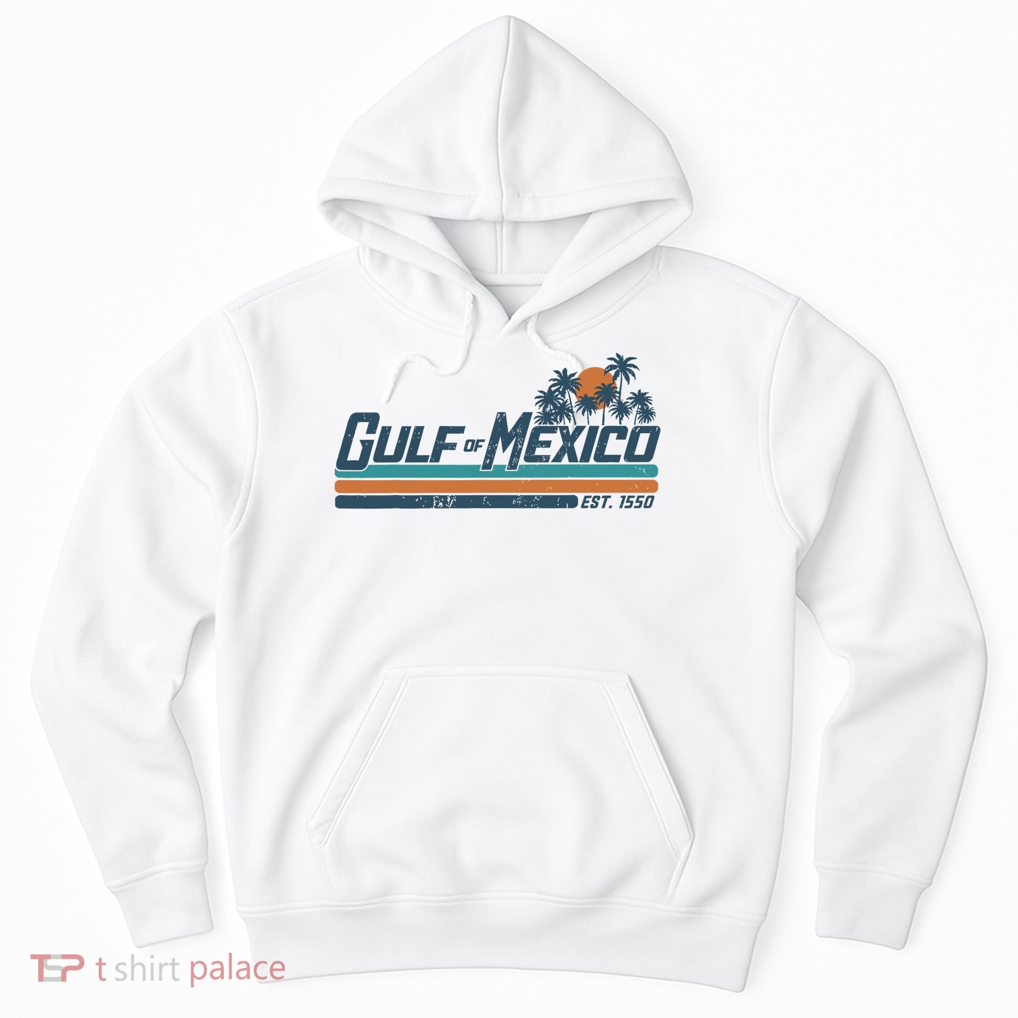 Gulf Of Mexico Est 1550 Hoodie