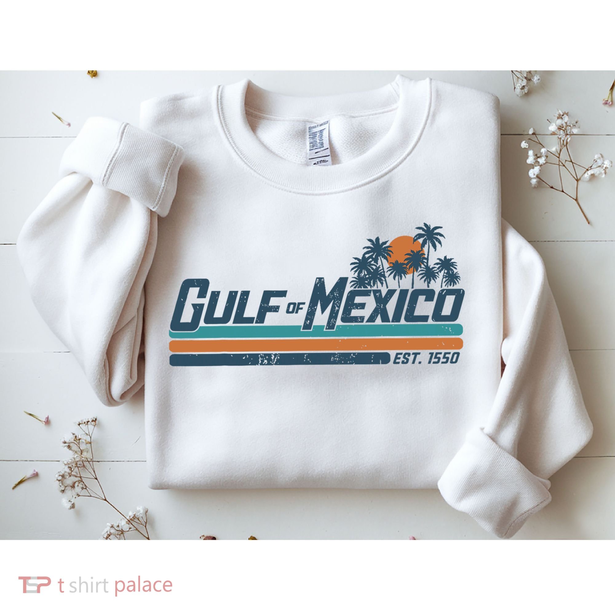 Gulf Of Mexico Est 1550 Sweatshirt