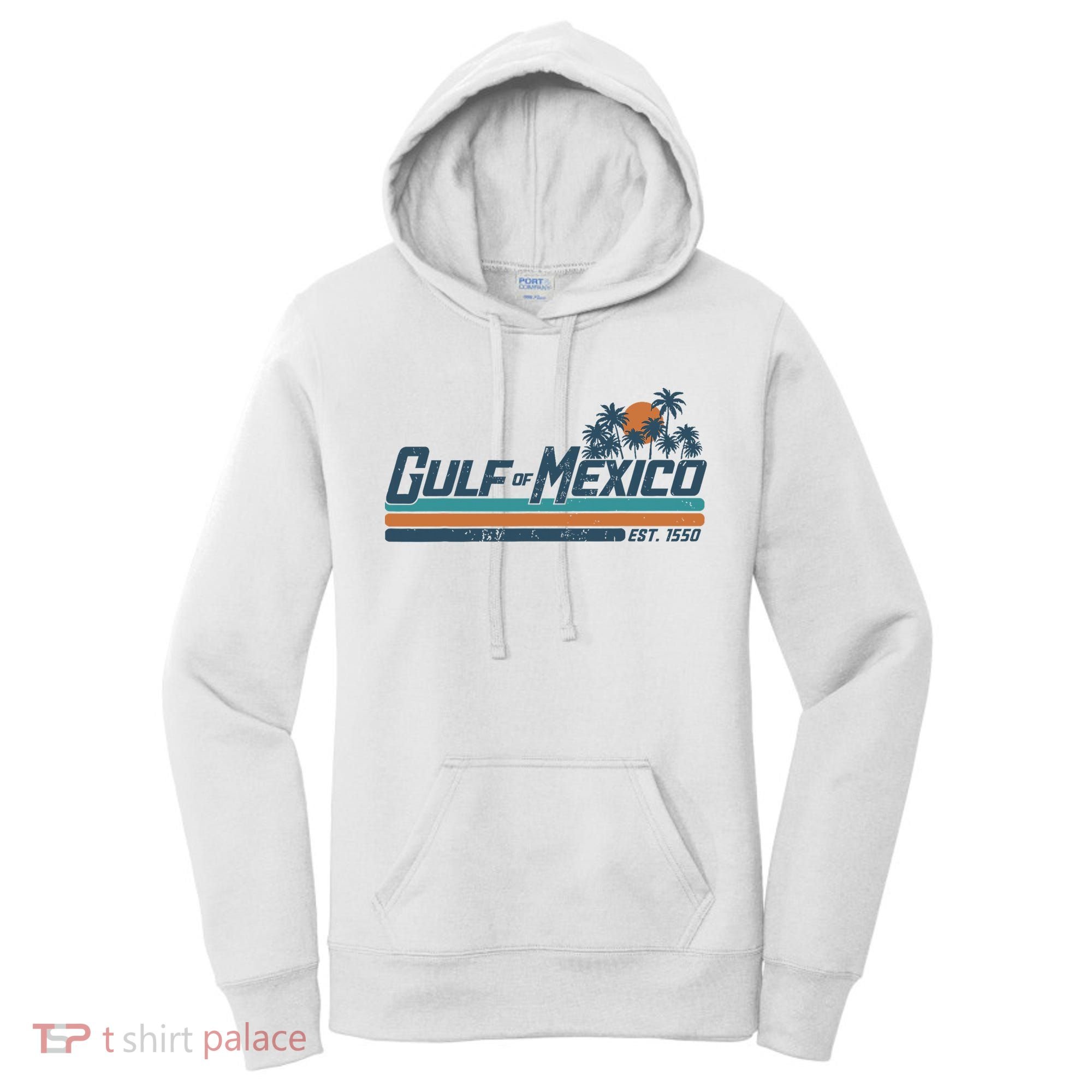Gulf Of Mexico Est 1550 Women's Hoodie