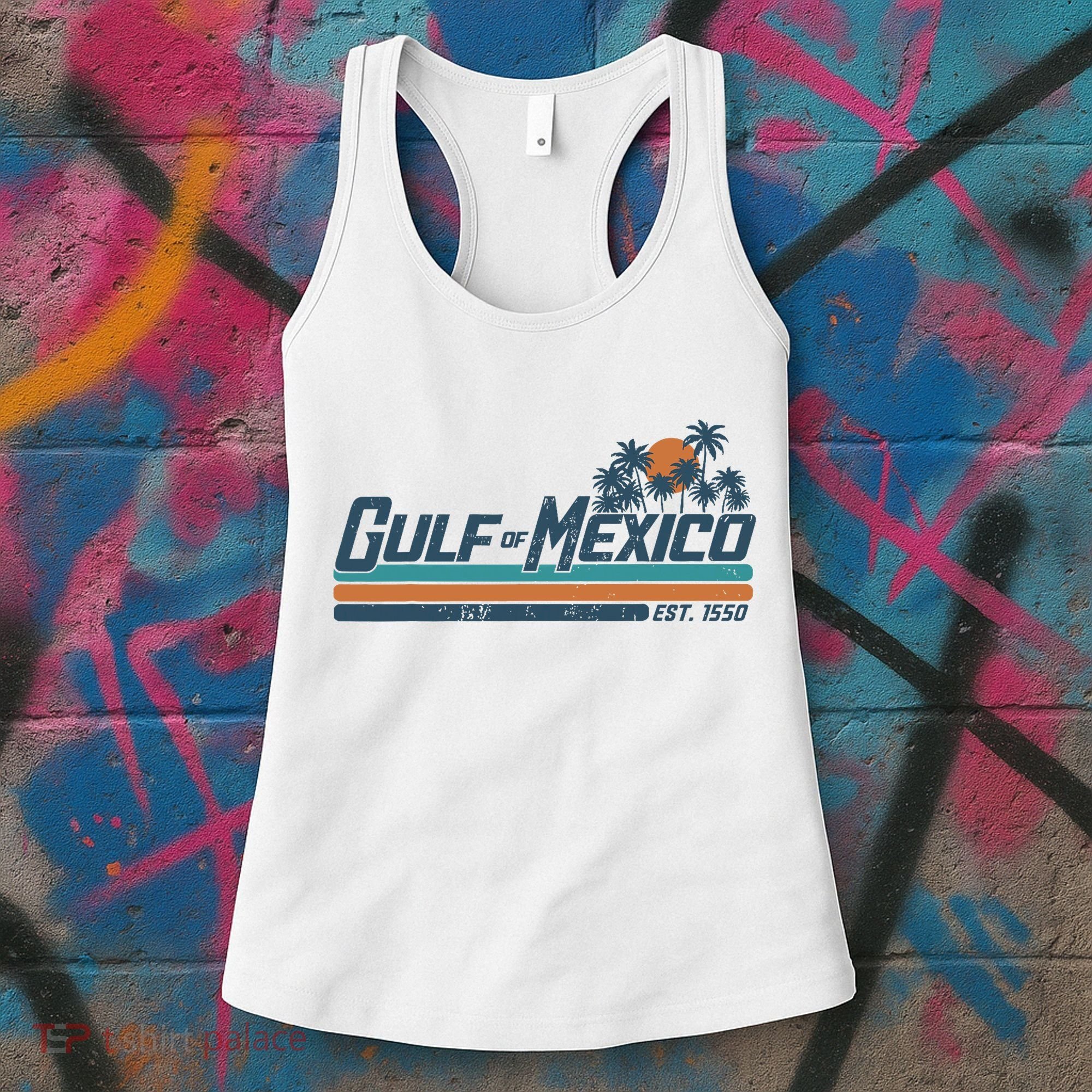 Gulf Of Mexico Est 1550 Women's Tank Top