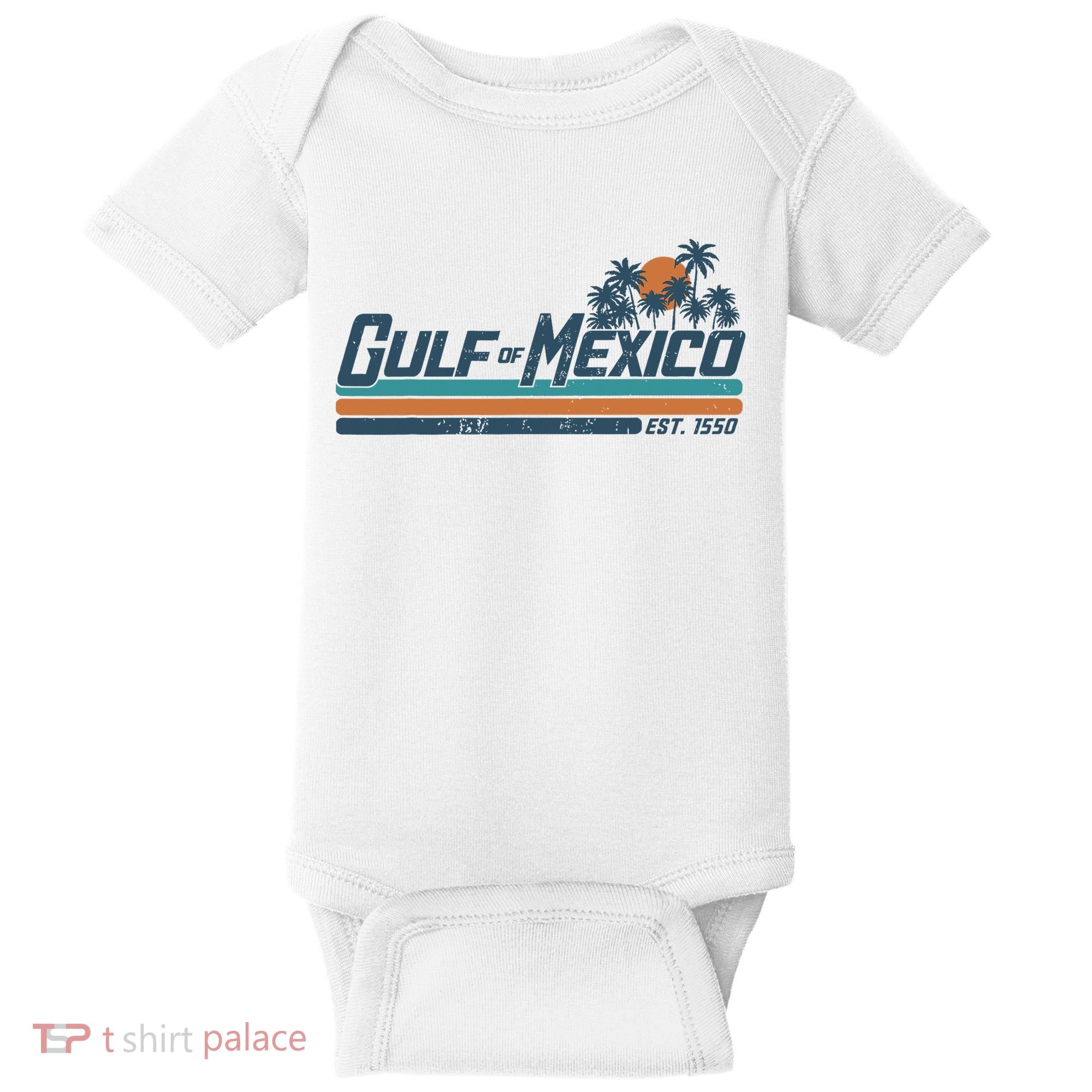 Gulf Of Mexico Est 1550 Baby Bodysuit