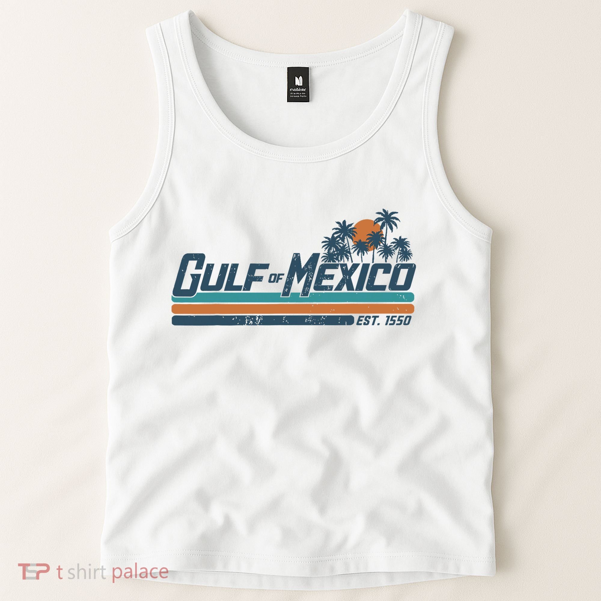 Gulf Of Mexico Est 1550 Tank Top