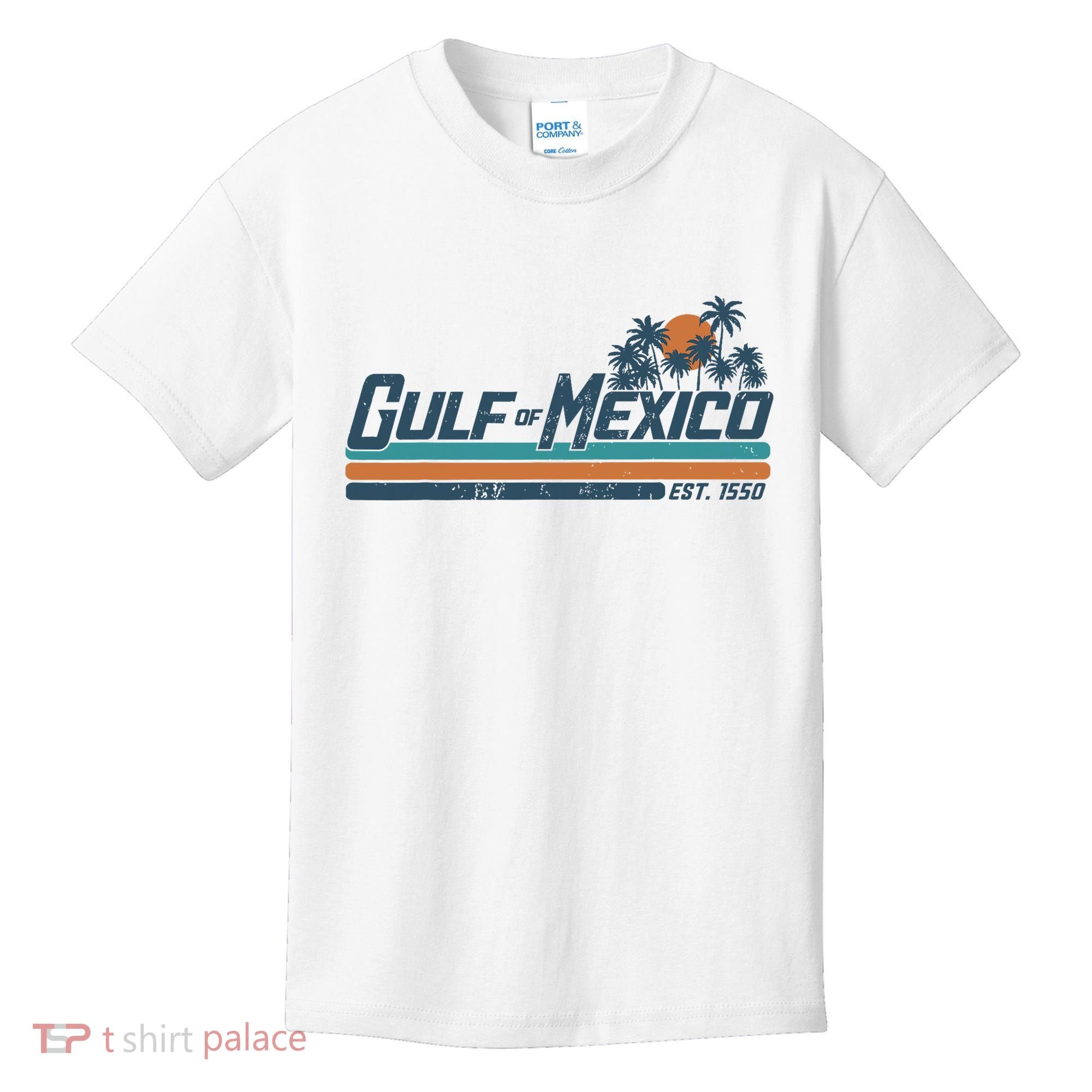 Gulf Of Mexico Est 1550 Kids T-Shirt