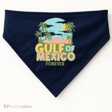 Gulf Of Mexico Forever USA-Made Doggie Bandana