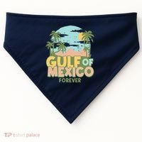 Gulf Of Mexico Forever USA-Made Doggie Bandana thumb 0