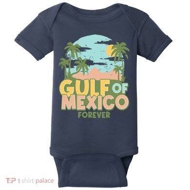 Gulf Of Mexico Forever Baby Bodysuit