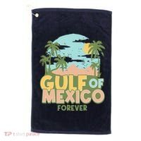 Gulf Of Mexico Forever Golf Towel thumb 0