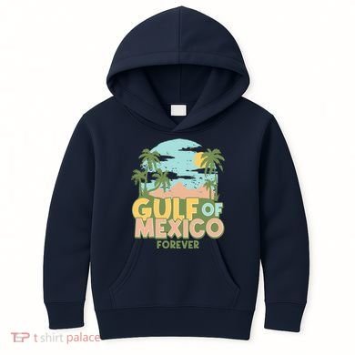 Gulf Of Mexico Forever Kids Hoodie