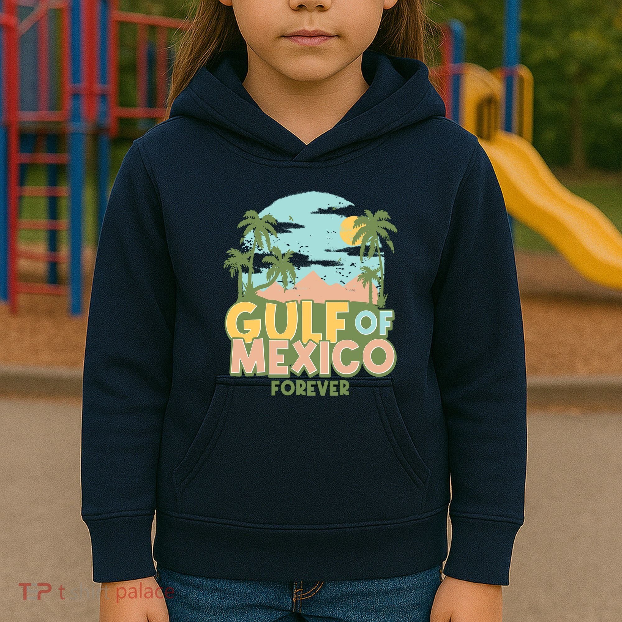 Gulf Of Mexico Forever Kids Hoodie