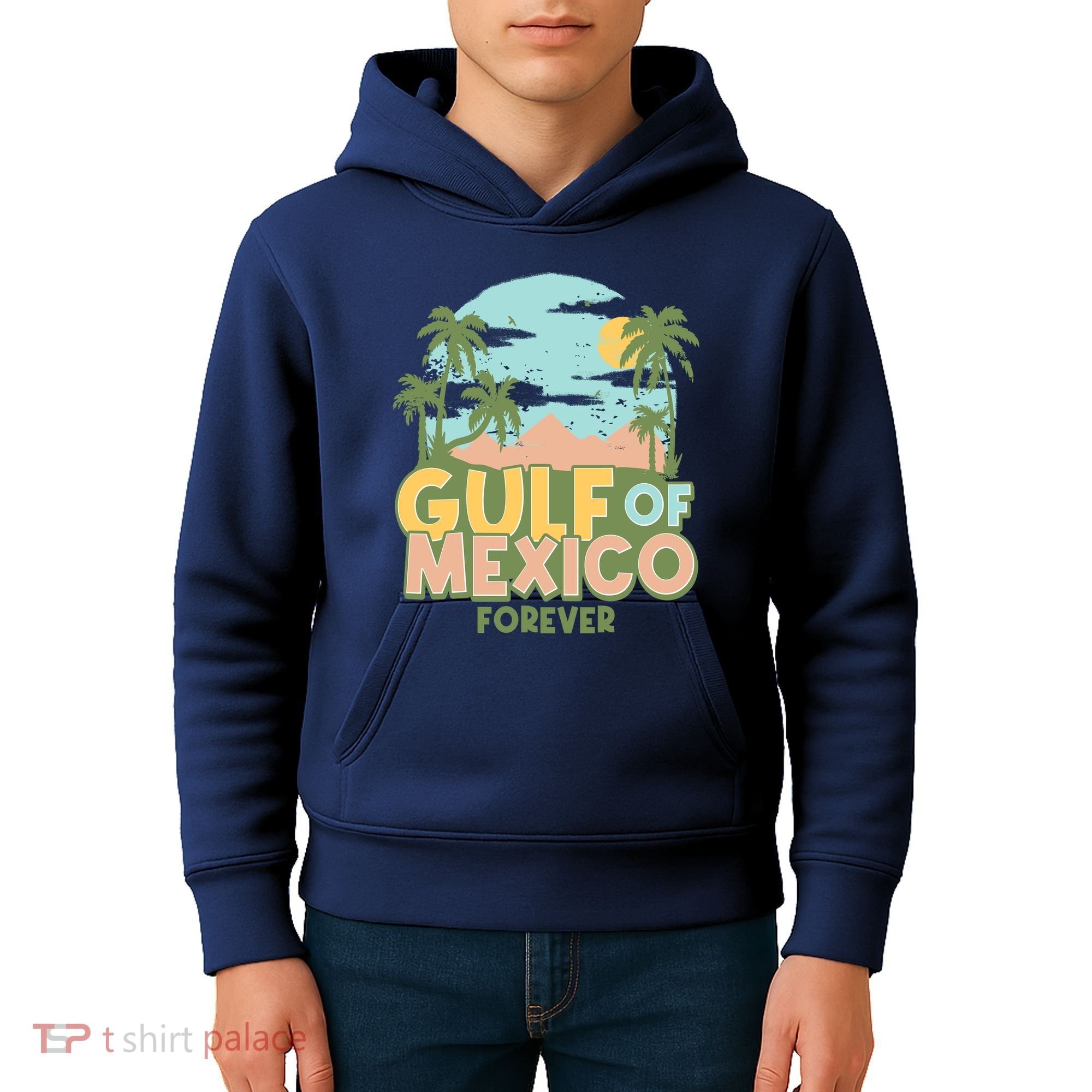 Gulf Of Mexico Forever Kids Hoodie