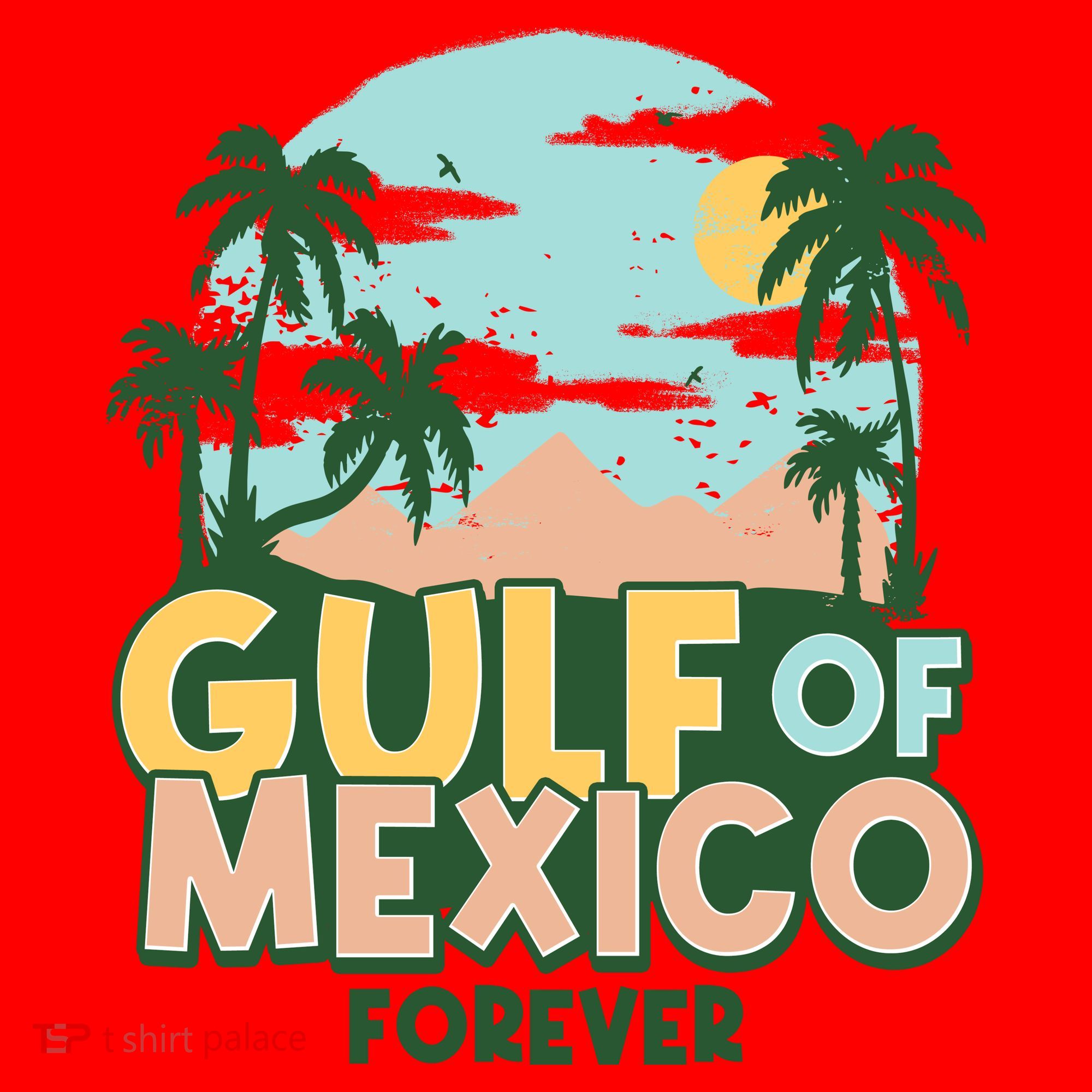 Gulf Of Mexico Forever Santa Hat