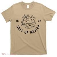 Gulf Of Mexico Est 1672 American Historical Geography T-Shirt thumb 0