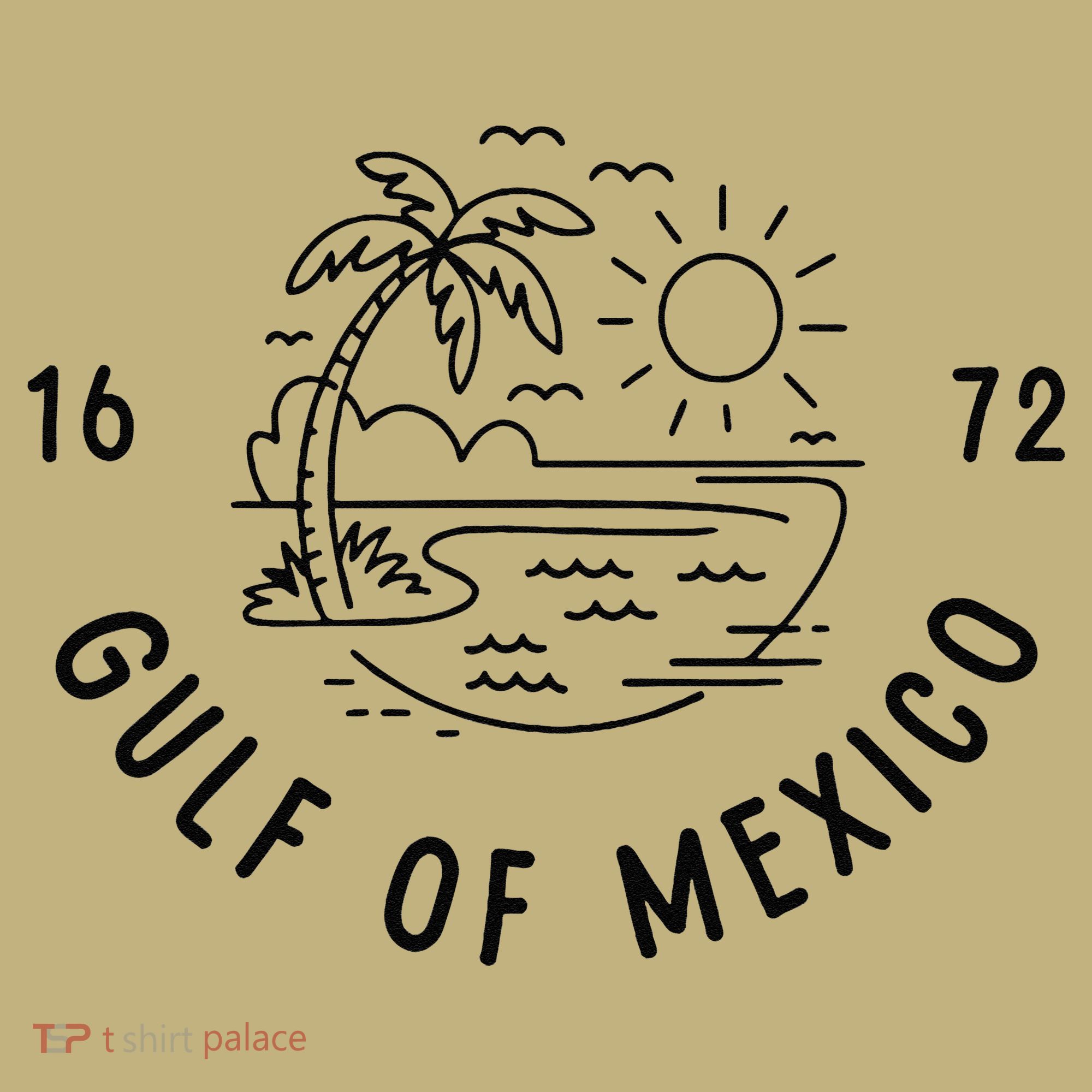 Gulf Of Mexico Est 1672 American Historical Geography Polo