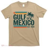 Gulf Of Mexico Est 1550 Retro Vintage Beach Gulf Of Mexico T-Shirt thumb 0