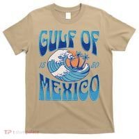 Gulf Of Mexico Est 1550 Retro Vintage Beach T-Shirt thumb 0