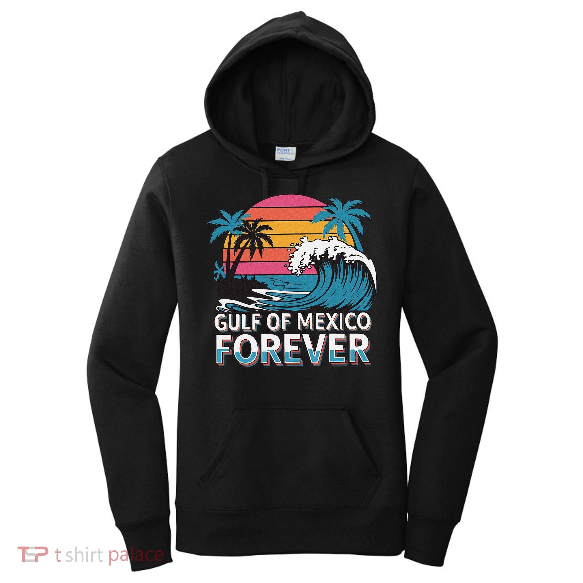 Gulf Of Mexico Oceanic Basin Tourist Spot Travel Women's Hoodie