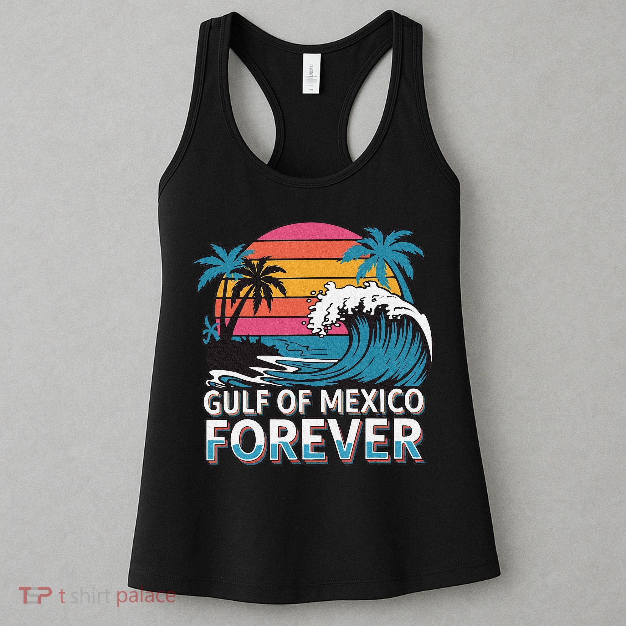 Gulf Of Mexico Oceanic Basin Tourist Spot Travel Women's Tank Top