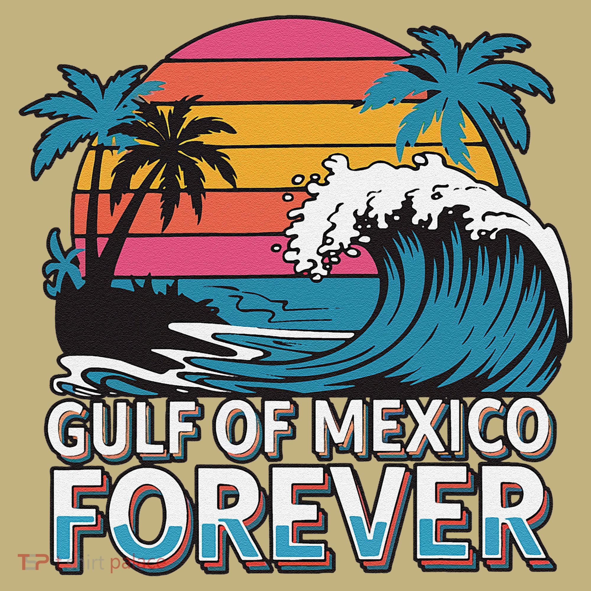 Gulf Of Mexico Oceanic Basin Tourist Spot Travel Long Sleeve Shirt