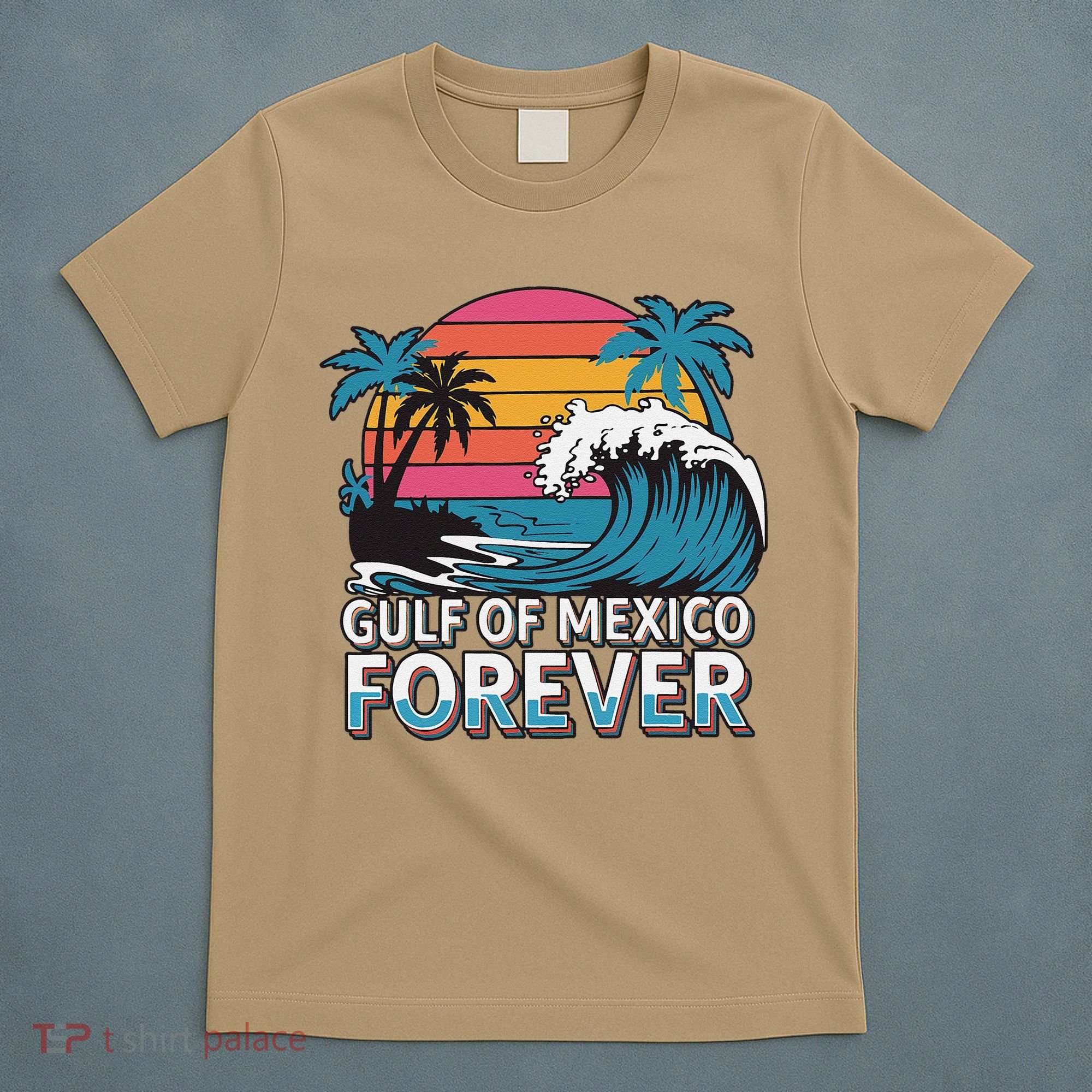 Gulf Of Mexico Oceanic Basin Tourist Spot Travel T-Shirt