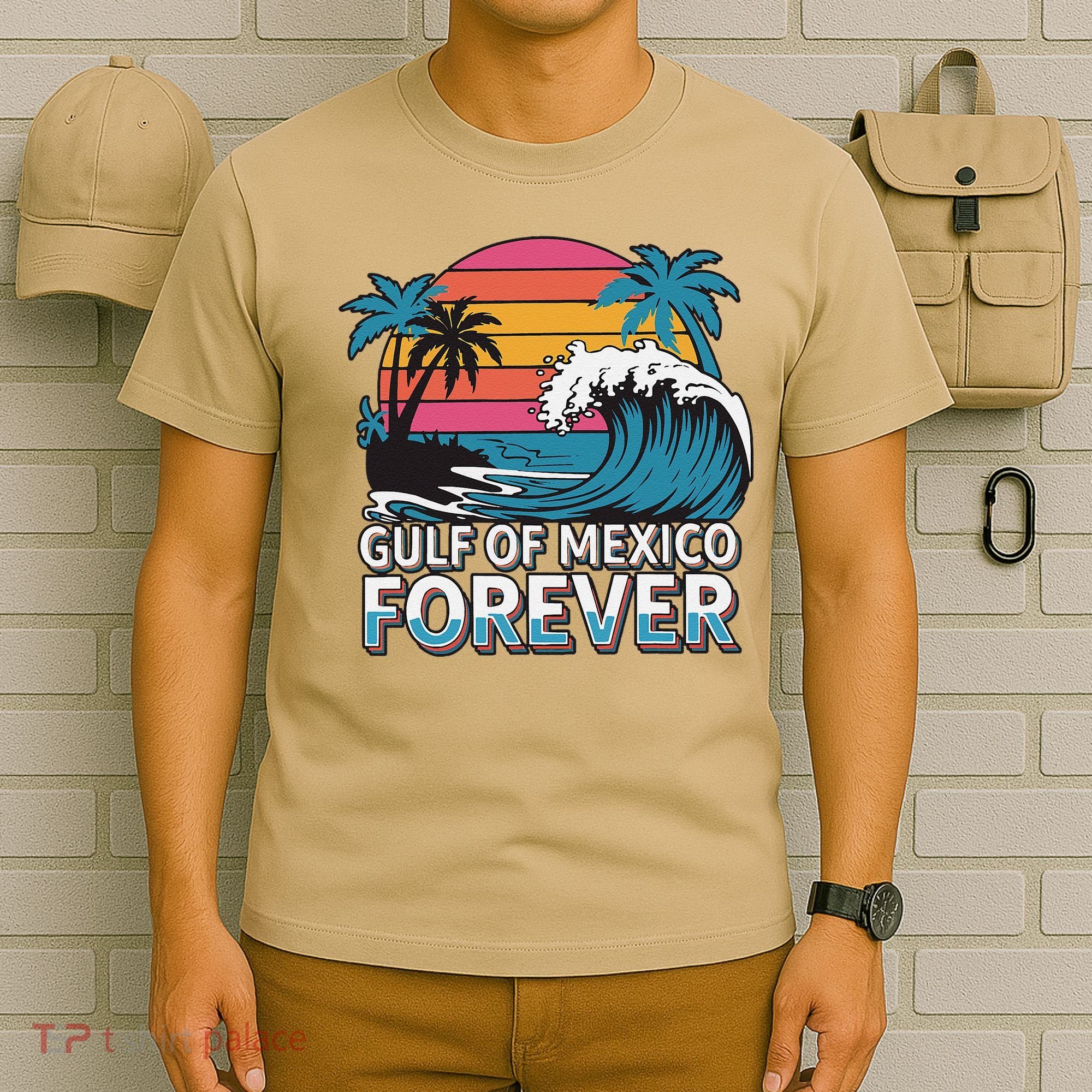 Gulf Of Mexico Oceanic Basin Tourist Spot Travel T-Shirt