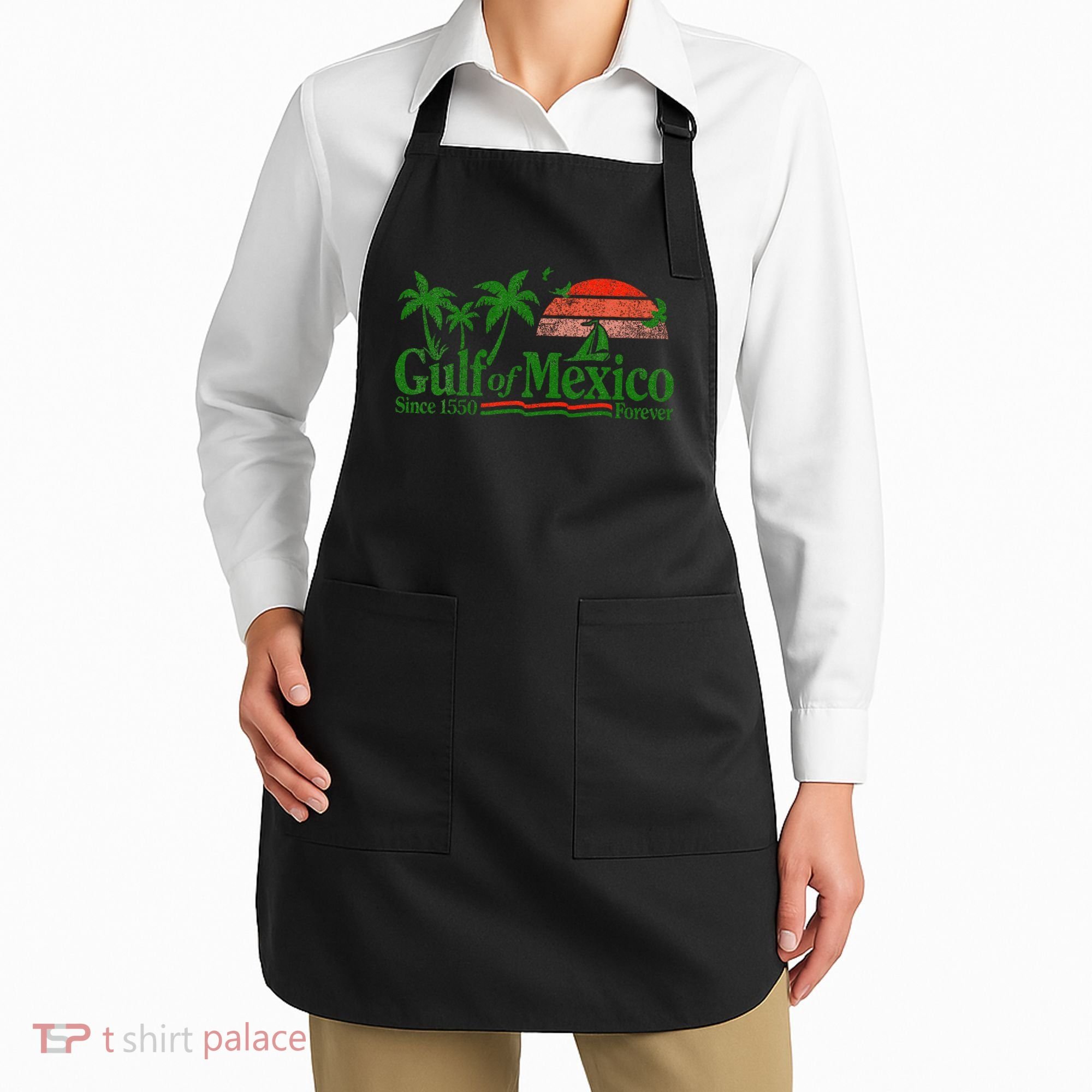 Gulf Of Mexico Since 1550 Apron