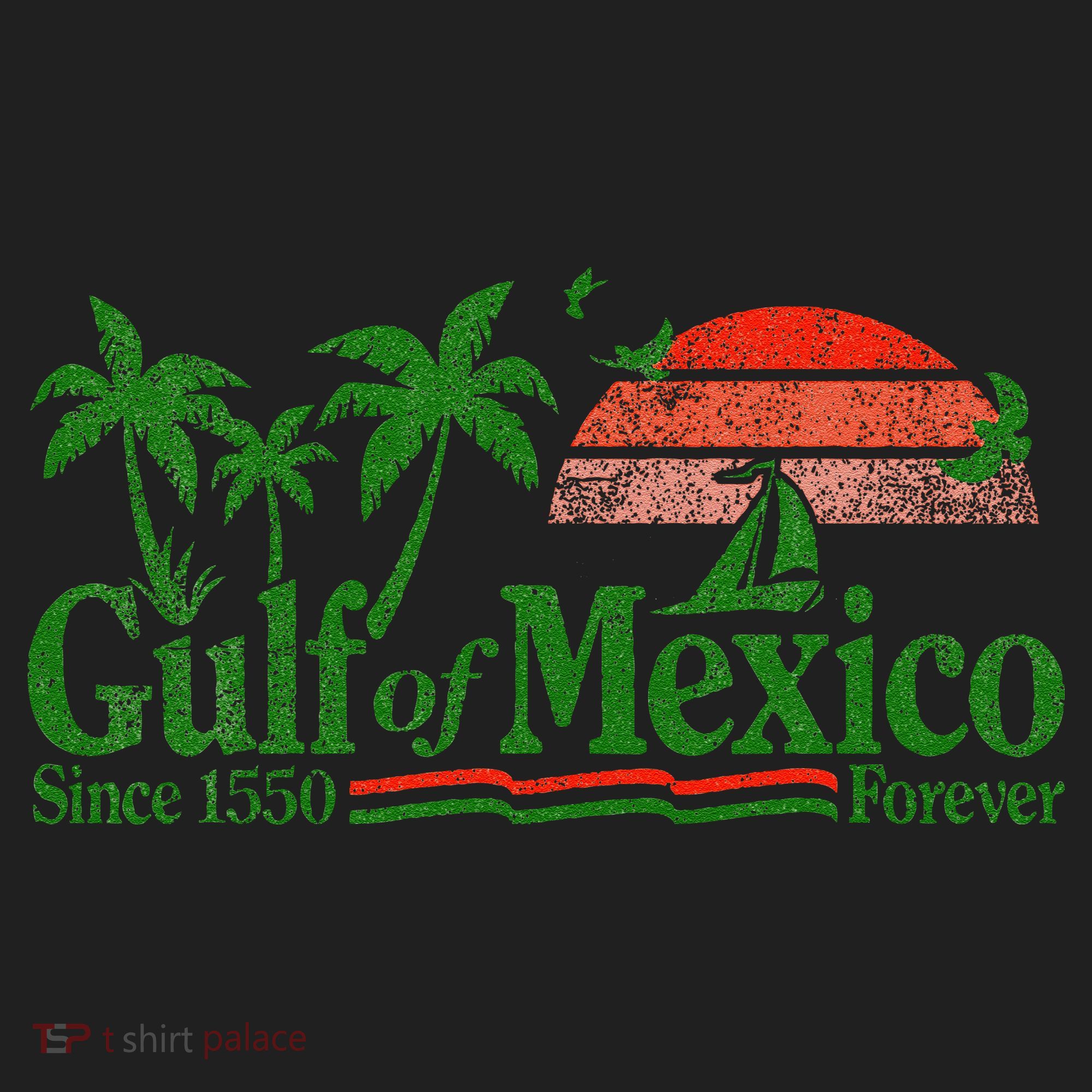Gulf Of Mexico Since 1550 Hat