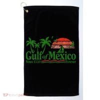 Gulf Of Mexico Since 1550 Golf Towel thumb 0