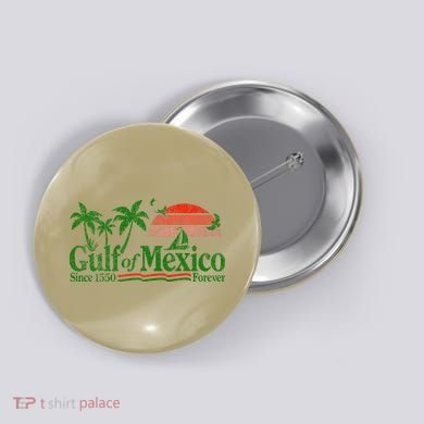 Gulf Of Mexico Since 1550 Button