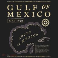 Gulf Of Mexico 1672 Historic Map Beanie thumb 2