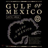 Gulf Of Mexico 1672 Historic Map Women's Hoodie thumb 2