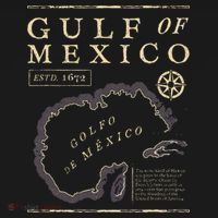 Gulf Of Mexico 1672 Historic Map Toddler Hoodie thumb 2
