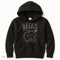 Gulf Of Mexico 1672 Historic Map Kids Hoodie thumb 0