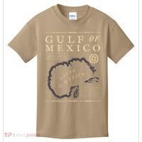 Gulf Of Mexico 1672 Historic Map Kids T-Shirt thumb 0