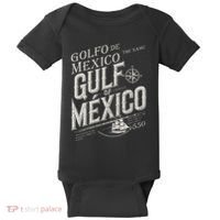 Gulf Of Mexico Since 1550 History Origin Facts Baby Bodysuit thumb 0