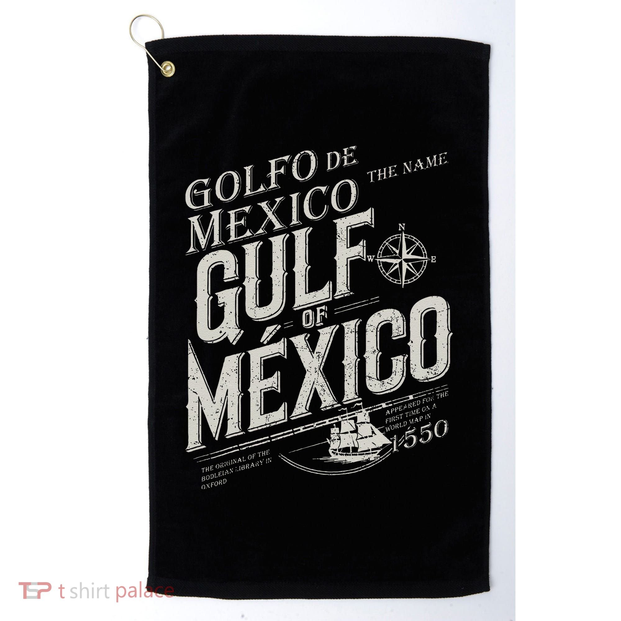 Gulf Of Mexico Since 1550 History Origin Facts Golf Towel