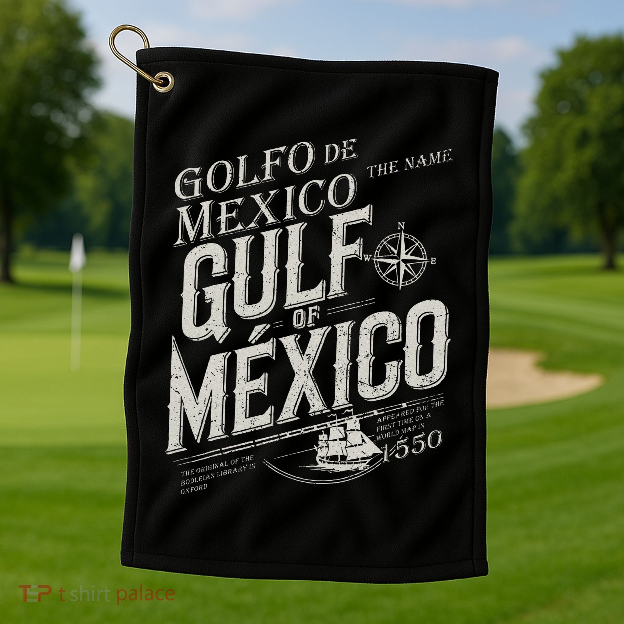 Gulf Of Mexico Since 1550 History Origin Facts Golf Towel