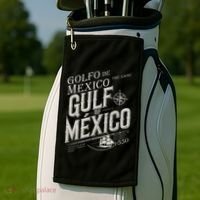 Gulf Of Mexico Since 1550 History Origin Facts Golf Towel thumb 2