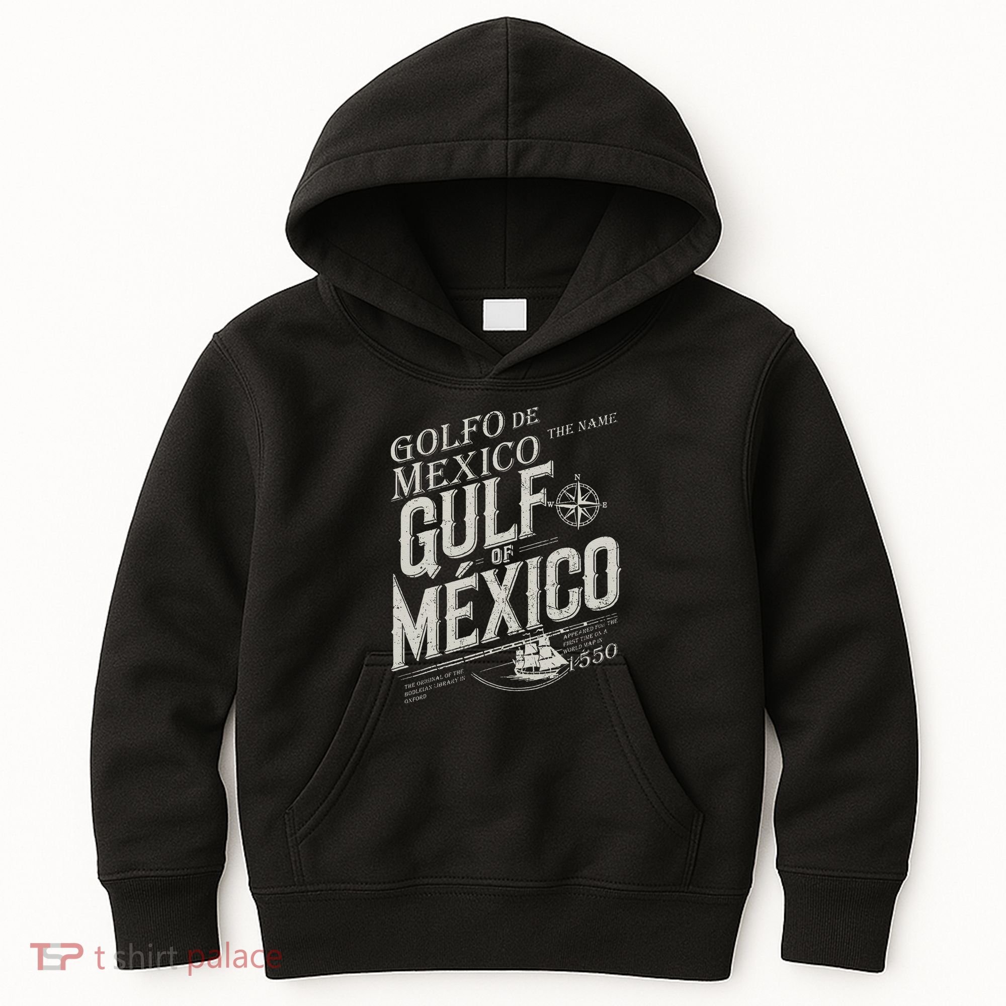 Gulf Of Mexico Since 1550 History Origin Facts Kids Hoodie