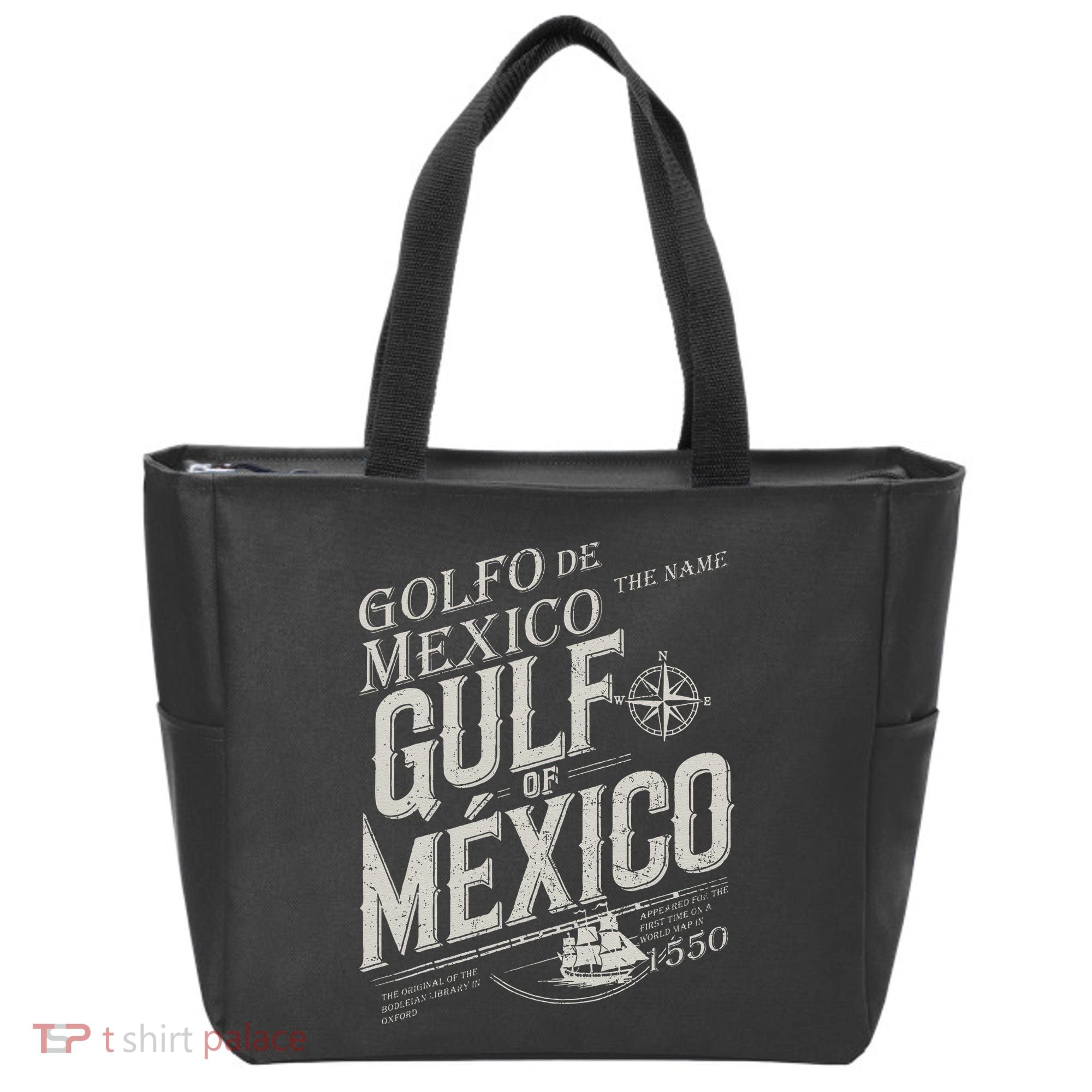 Gulf Of Mexico Since 1550 History Origin Facts Tote Bag