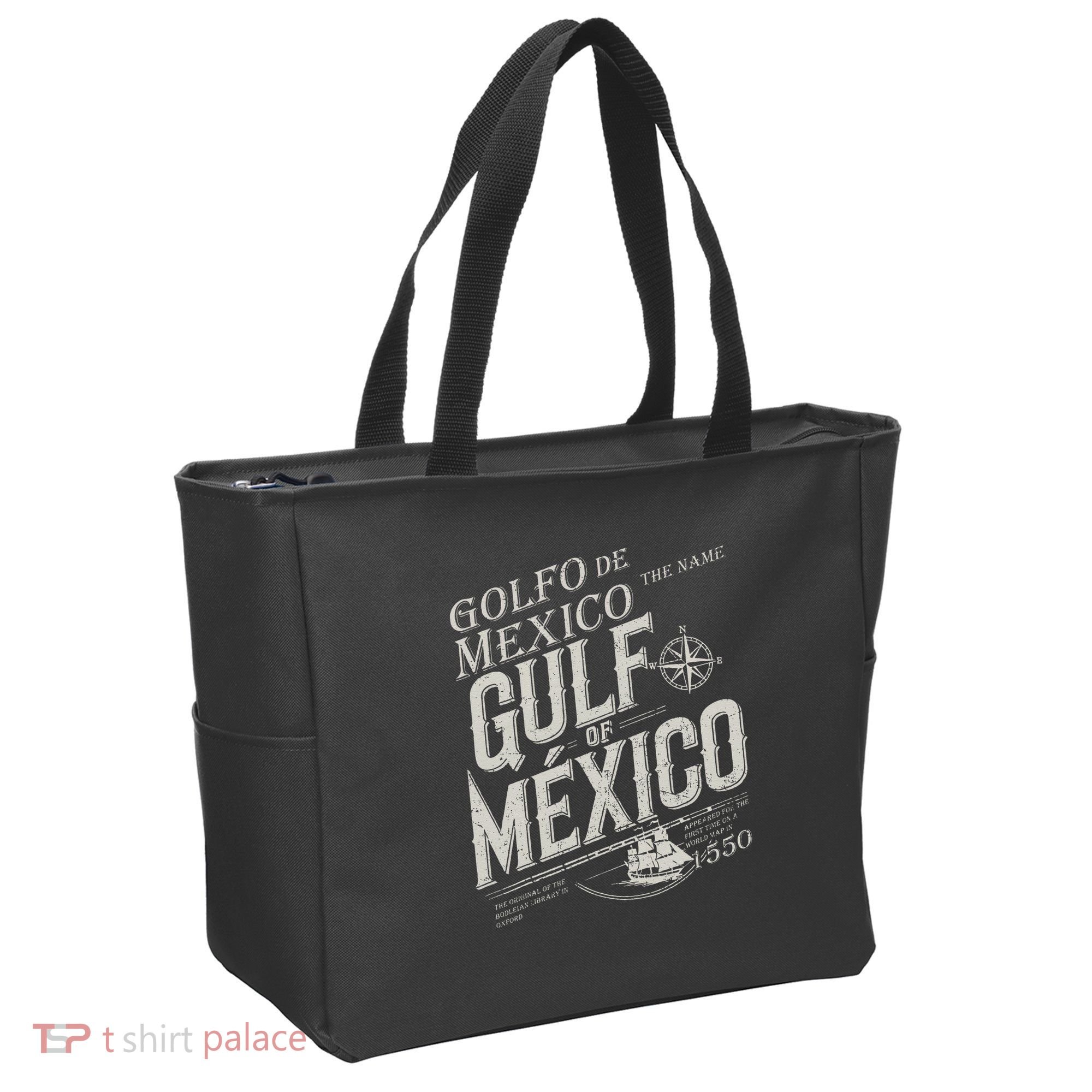 Gulf Of Mexico Since 1550 History Origin Facts Tote Bag
