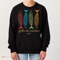 Gulf Of Mexico Golfo De MéXico 1550 Sardine Women's Sweatshirt thumb 0